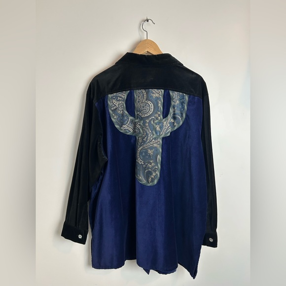 Vintage Velvet Shacket - Picture 1 of 8